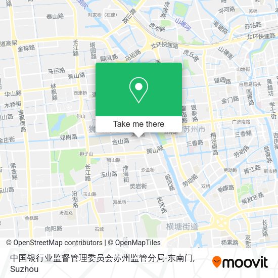 中国银行业监督管理委员会苏州监管分局-东南门 map