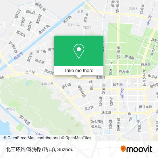 北三环路/珠海路(路口) map