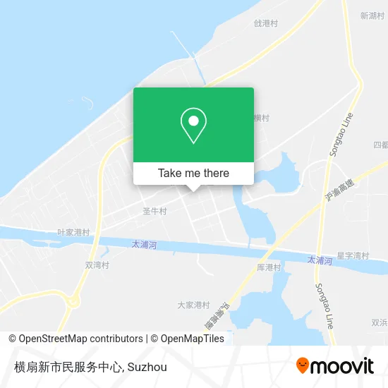 横扇新市民服务中心 map