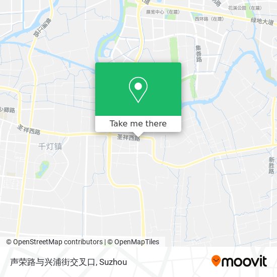 声荣路与兴浦街交叉口 map