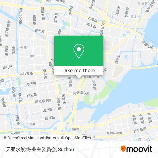 天亚水景城-业主委员会 map