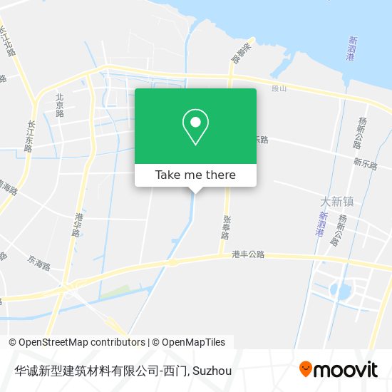 华诚新型建筑材料有限公司-西门 map