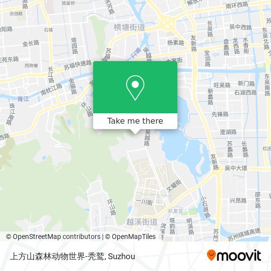 上方山森林动物世界-秃鹫 map