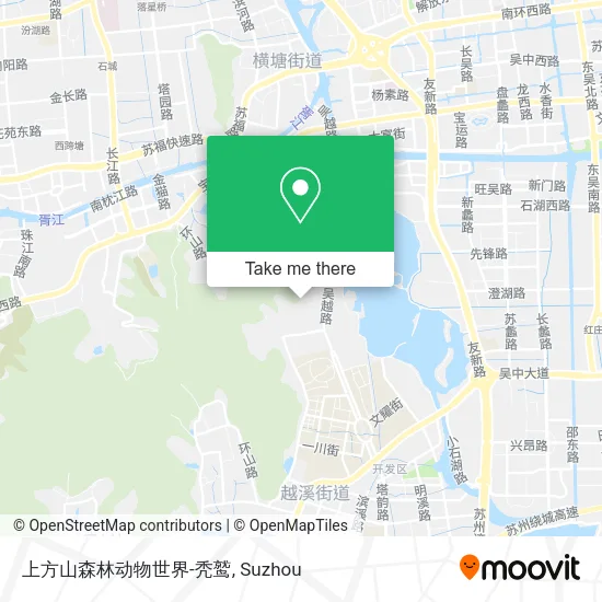 上方山森林动物世界-秃鹫 map