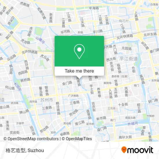 格艺造型 map