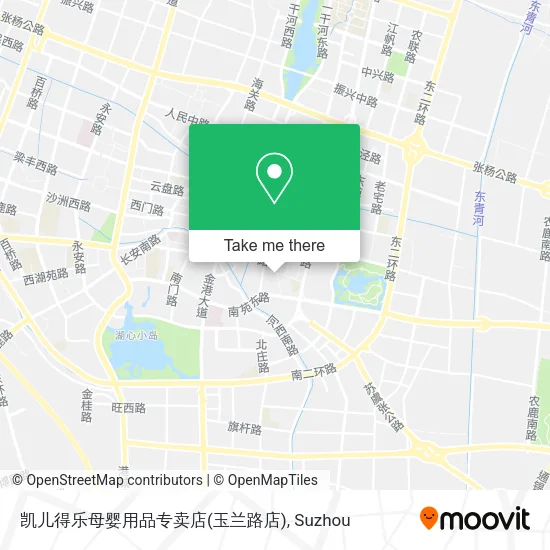 凯儿得乐母婴用品专卖店(玉兰路店) map