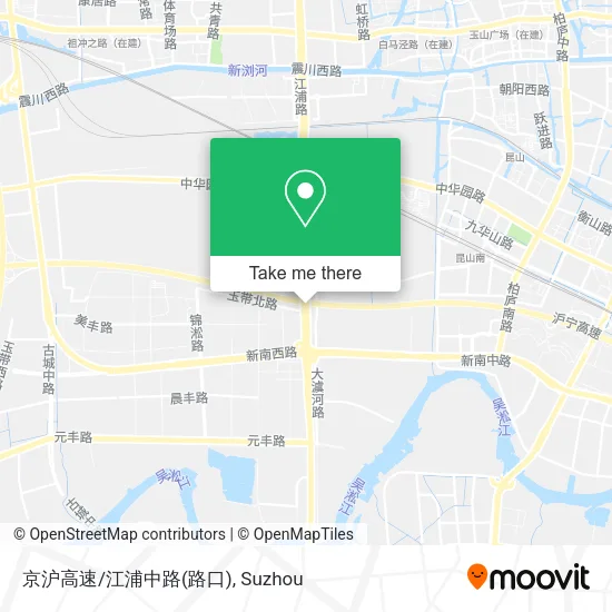 京沪高速/江浦中路(路口) map