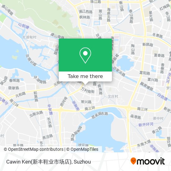 Cawin Ken(新丰鞋业市场店) map