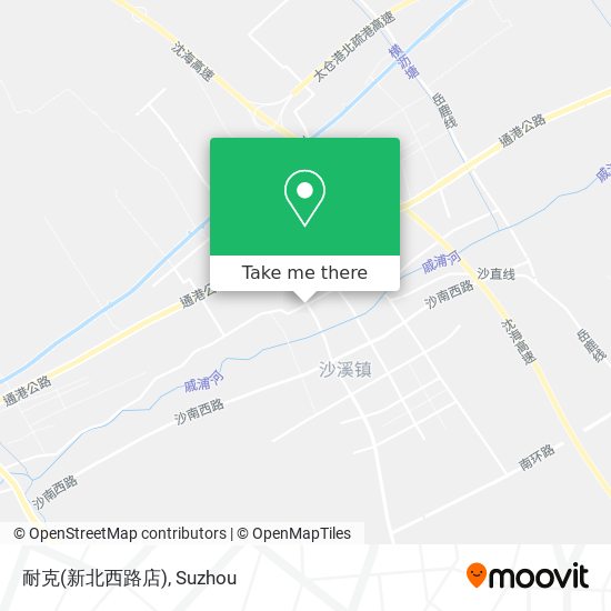 耐克(新北西路店) map