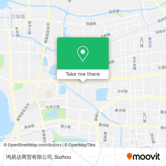 鸿易达商贸有限公司 map