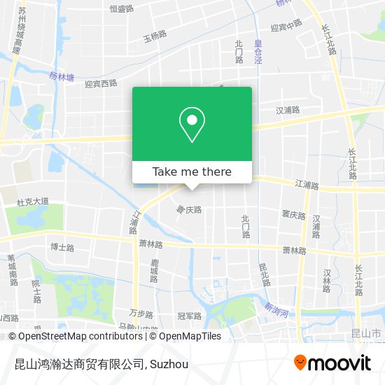 昆山鸿瀚达商贸有限公司 map