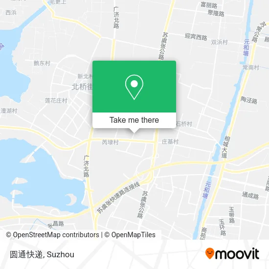圆通快递 map