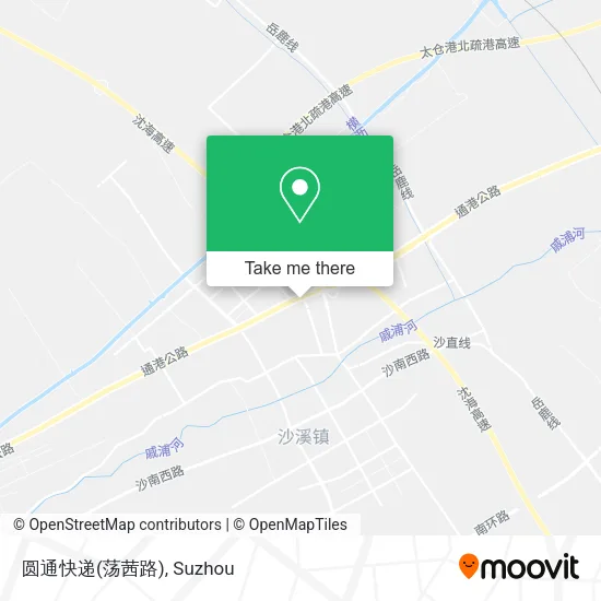 圆通快递(荡茜路) map