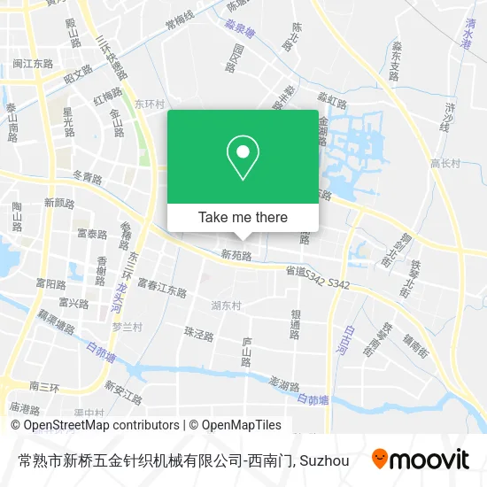 常熟市新桥五金针织机械有限公司-西南门 map