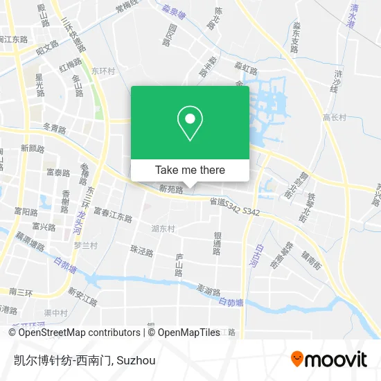 凯尔博针纺-西南门 map