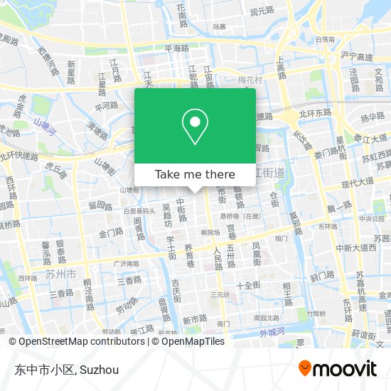 东中市小区 map