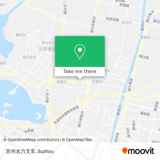 苏州名力叉车 map