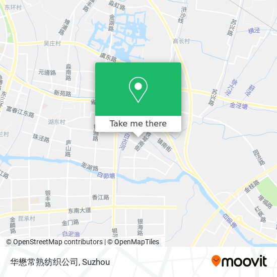 华懋常熟纺织公司 map