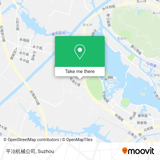 平冶机械公司 map