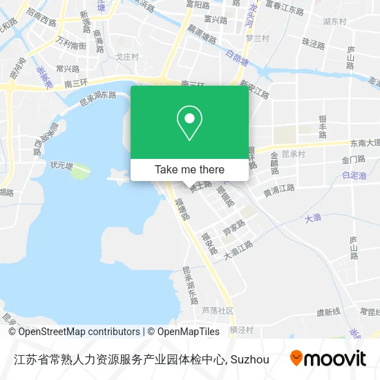 江苏省常熟人力资源服务产业园体检中心 map