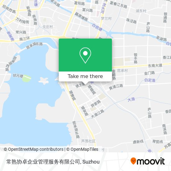 常熟协卓企业管理服务有限公司 map