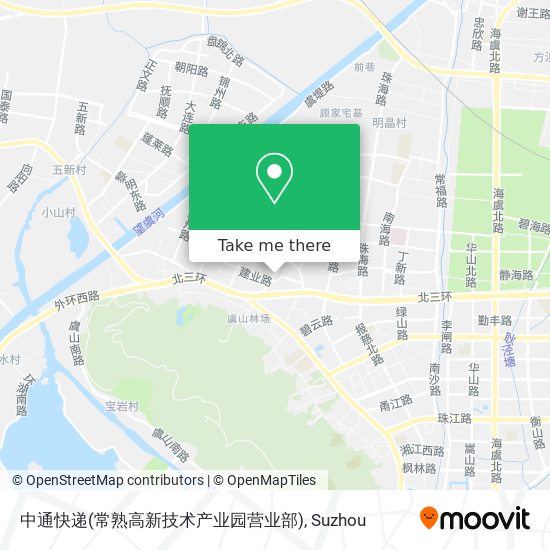 中通快递(常熟高新技术产业园营业部) map