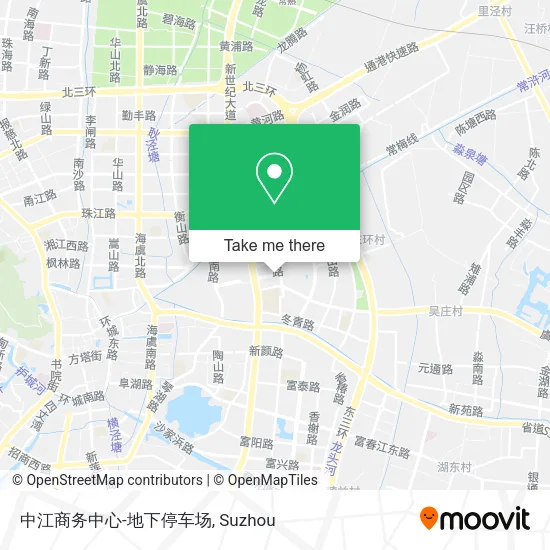 中江商务中心-地下停车场 map
