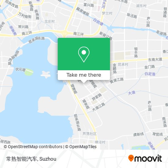 常熟智能汽车 map