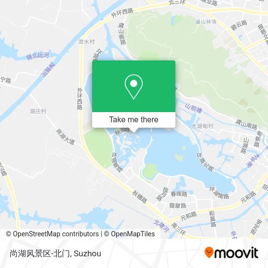 尚湖风景区-北门 map