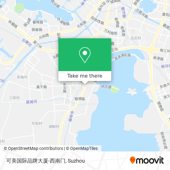 可美国际品牌大厦-西南门 map