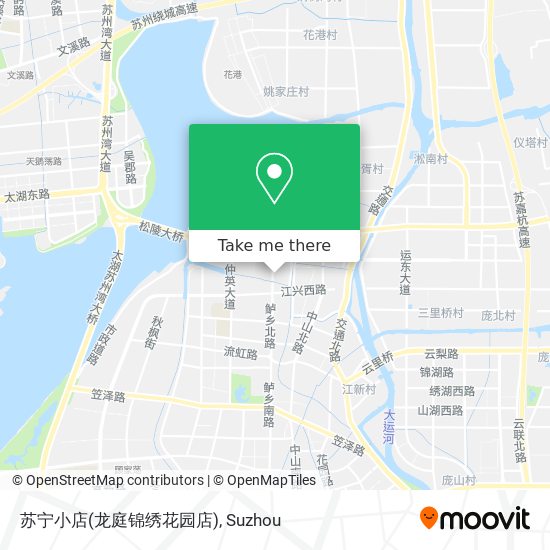 苏宁小店(龙庭锦绣花园店) map