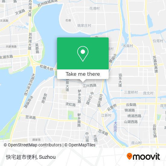 快宅超市便利 map