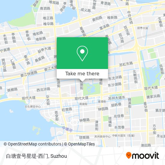 白塘壹号星堤-西门 map