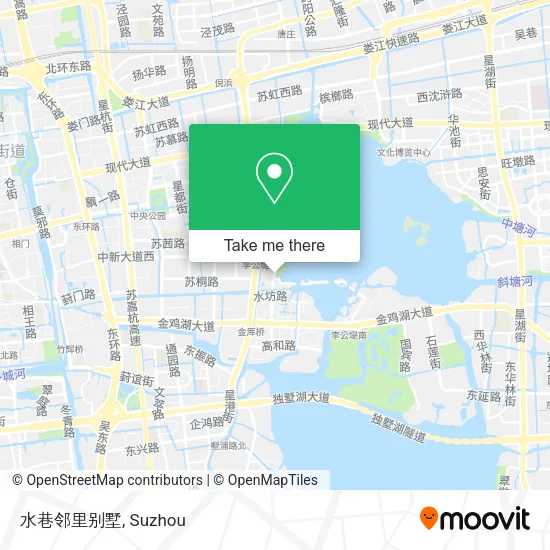 水巷邻里别墅 map