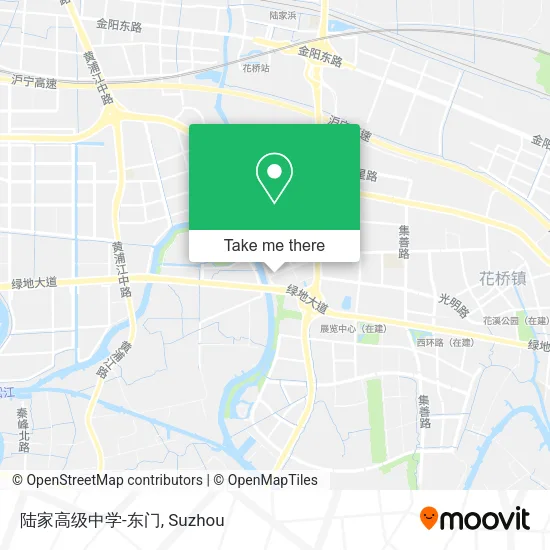 陆家高级中学-东门 map