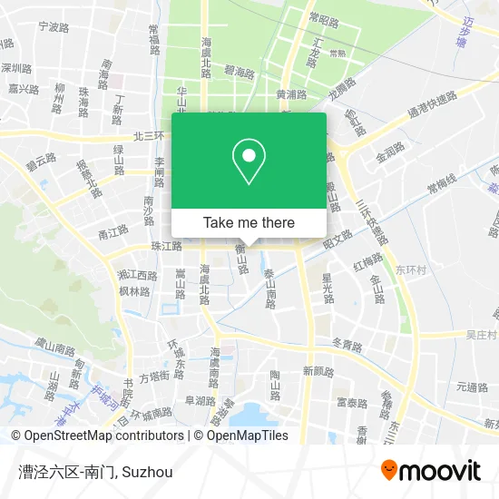 漕泾六区-南门 map