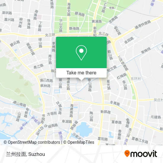 兰州拉面 map