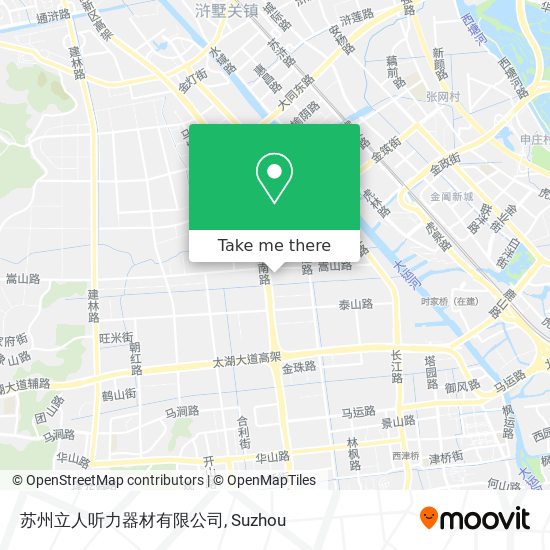 苏州立人听力器材有限公司 map