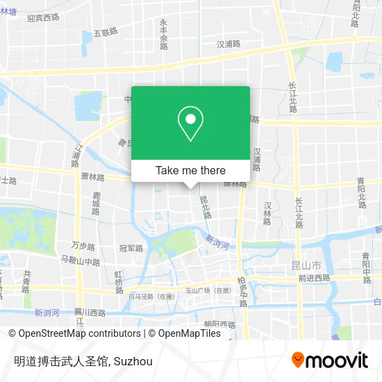 明道搏击武人圣馆 map