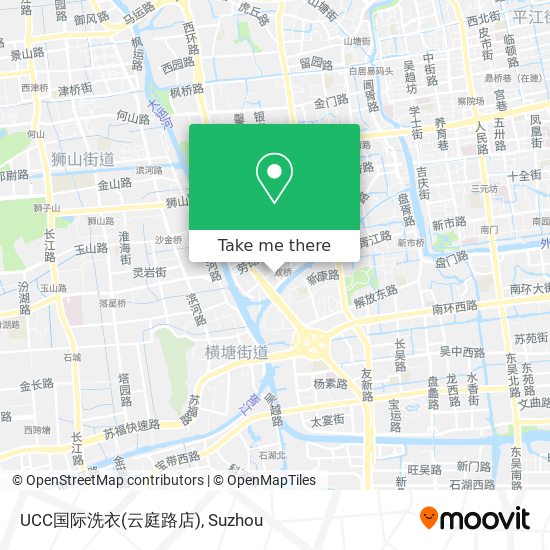 UCC国际洗衣(云庭路店) map