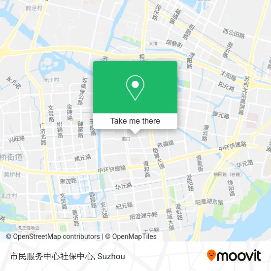 市民服务中心社保中心 map