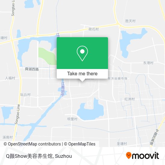 Q颜Show美容养生馆 map