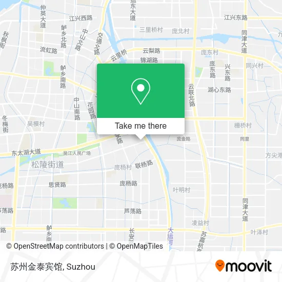 苏州金泰宾馆 map