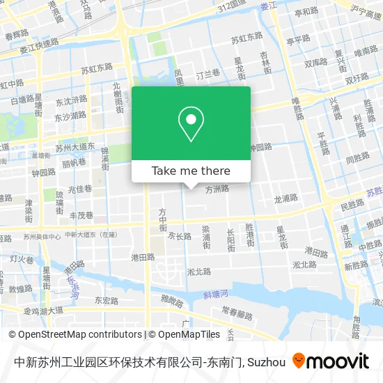 中新苏州工业园区环保技术有限公司-东南门 map