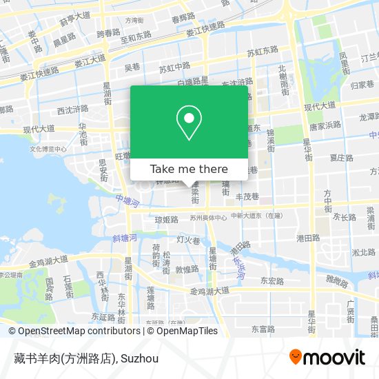 藏书羊肉(方洲路店) map