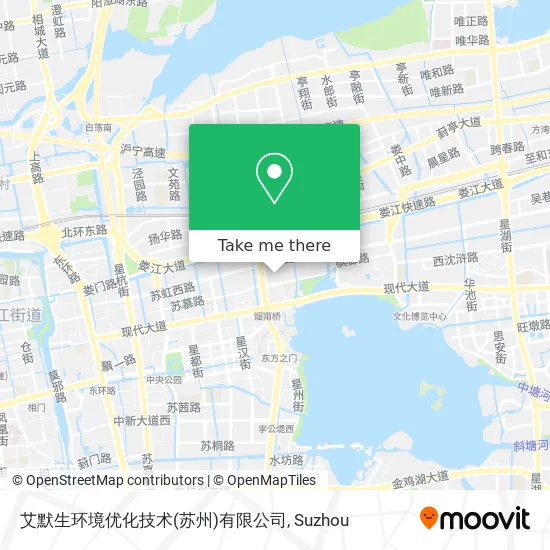 艾默生环境优化技术(苏州)有限公司 map