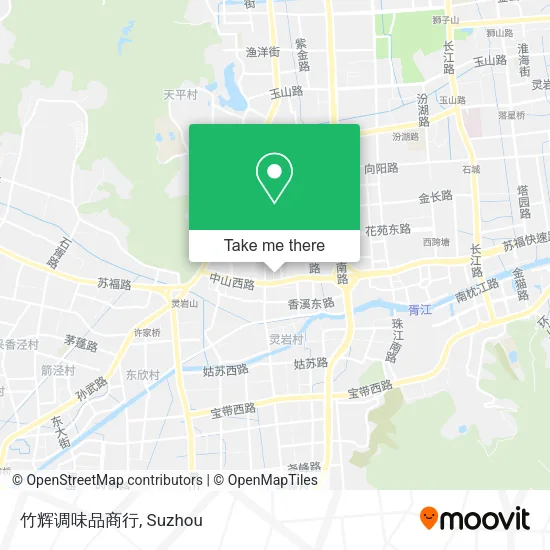 竹辉调味品商行 map