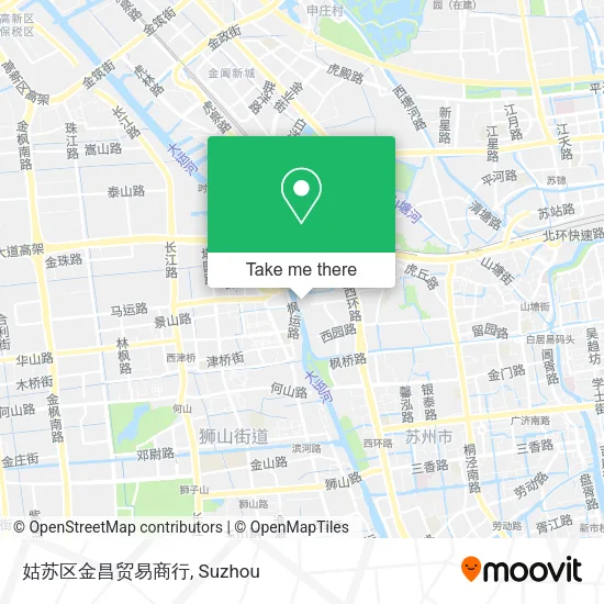 姑苏区金昌贸易商行 map