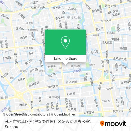 苏州市姑苏区沧浪街道竹辉社区综合治理办公室 map