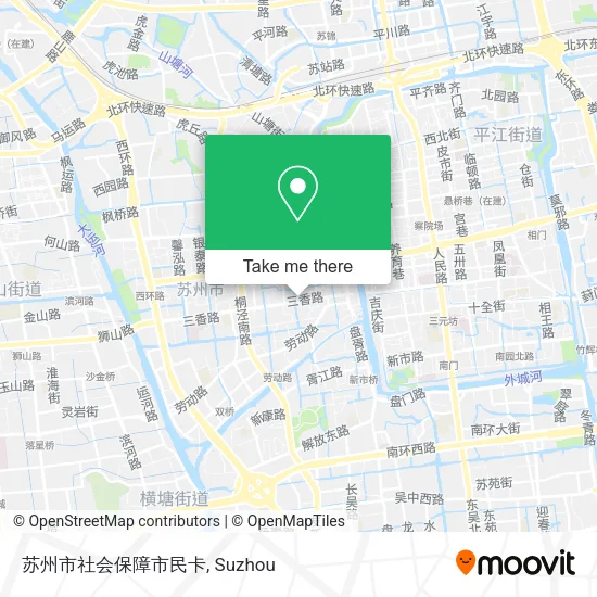 苏州市社会保障市民卡 map